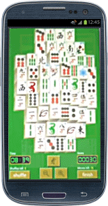 Mahjong Solitaire on phone