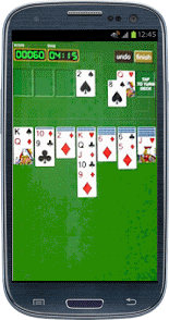 Klondike Solitaire on phone